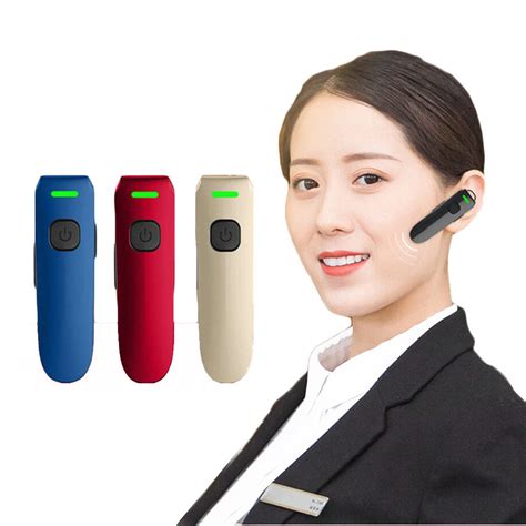 mini walkie talkie with earpiece.